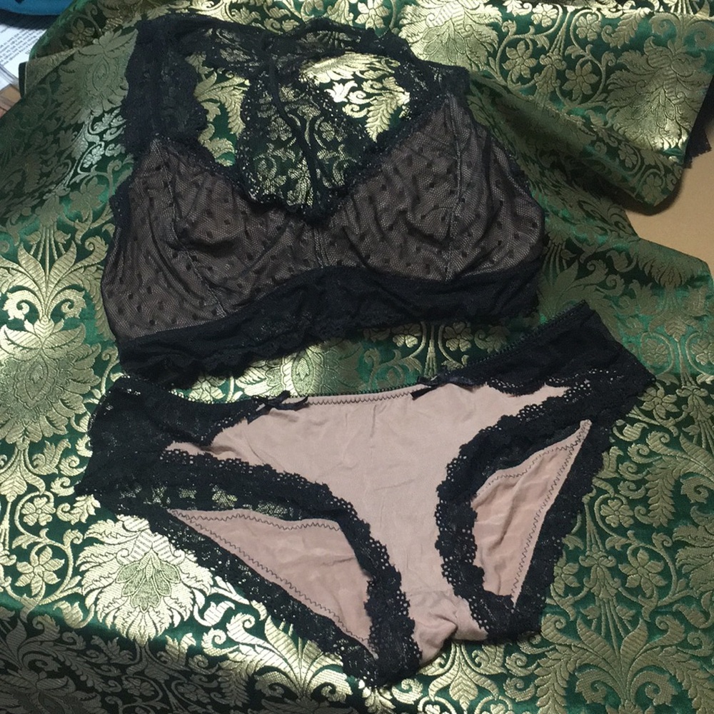 Honeydew Bralette and Pantie Set